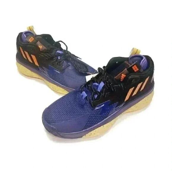 Adidas Mens Size 7.5 Womens 8.5 Dame 8 Basketball Shoes Damian Lillard GZ4626 - Picture 5 of 11